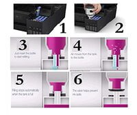 001 / 003 Refill Ink for EPSON Ink Tank Printer BKCMY 70 ML Dye Ink Each