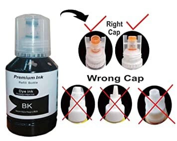 001 Compatible Refill Ink for EPN L4150 L4160 L6160 L6170 L6190 Ink Tank Printer (3 x Black Ink of 127ML Dye Ink Each )