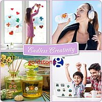 Self Adhesive Inkjettransparent/clear Film sticker/label - A4 Size (210mm X 297mm) 20 Sheet