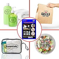 Self Adhesive Inkjettransparent/clear Film sticker/label - A4 Size (210mm X 297mm) 20 Sheet