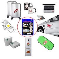 Self Adhesive Inkjettransparent/clear Film sticker/label - A4 Size (210mm X 297mm) 20 Sheet