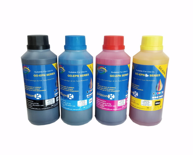 Compatible HP Refill Ink Printer 500 ML x 4 (BK+C+M+Y) Bottles Compatible HP Refill Ink Printer 500 ML x 4 (BK+C+M+Y) Bottles