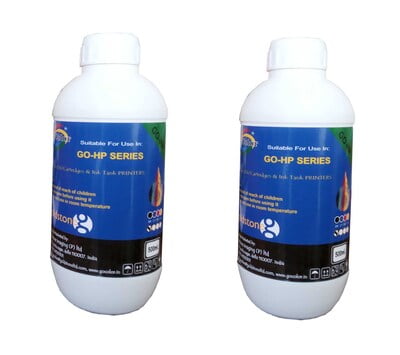 Gocolor HP Compatible Inkjet Ink 1000 ml BLACK ( 500 ML x2 )