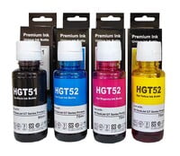 Refill Ink Tank Printer Compatible for HP GT Series 310 315 319 419 5810 5820 5821 Ink Tank Printer (Cap Easy to Use Just Insert & It Will Automatically Fill/Shut) Black 90ml & CMY 70ml Refill Ink Tank Printer Compatible for HP GT Series 310 315 319 419 5810 5820 5821 Ink Tank Printer (Cap Easy to Use Just Insert & It Will Automatically Fill/Shut) Black 90ml & CMY 70ml