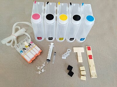 GOCOLOR CISS FOR 750/751 CARTRIDGES PRINTERS  WITHOUT INK (EMPTY)