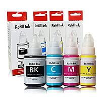 Canon G Series Printer PIXMA Black 135ML + CMY_70ML each Canon G Series Printer PIXMA Black 135ML + CMY_70ML each