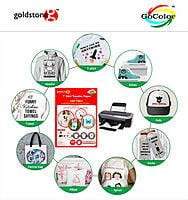 T Shirt Transfer Inkjet Photo Paper for Light Fabrics A4/15 Sheets 3 PACKETS OF 5 SHEETS T Shirt Transfer Inkjet Photo Paper for Light Fabrics A4/15 Sheets 3 PACKETS OF 5 SHEETS