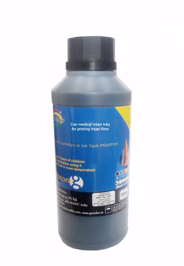 MEDICAL INKJET INKS FOR XRAY PRINTING 1000ML LIGHT BLACK